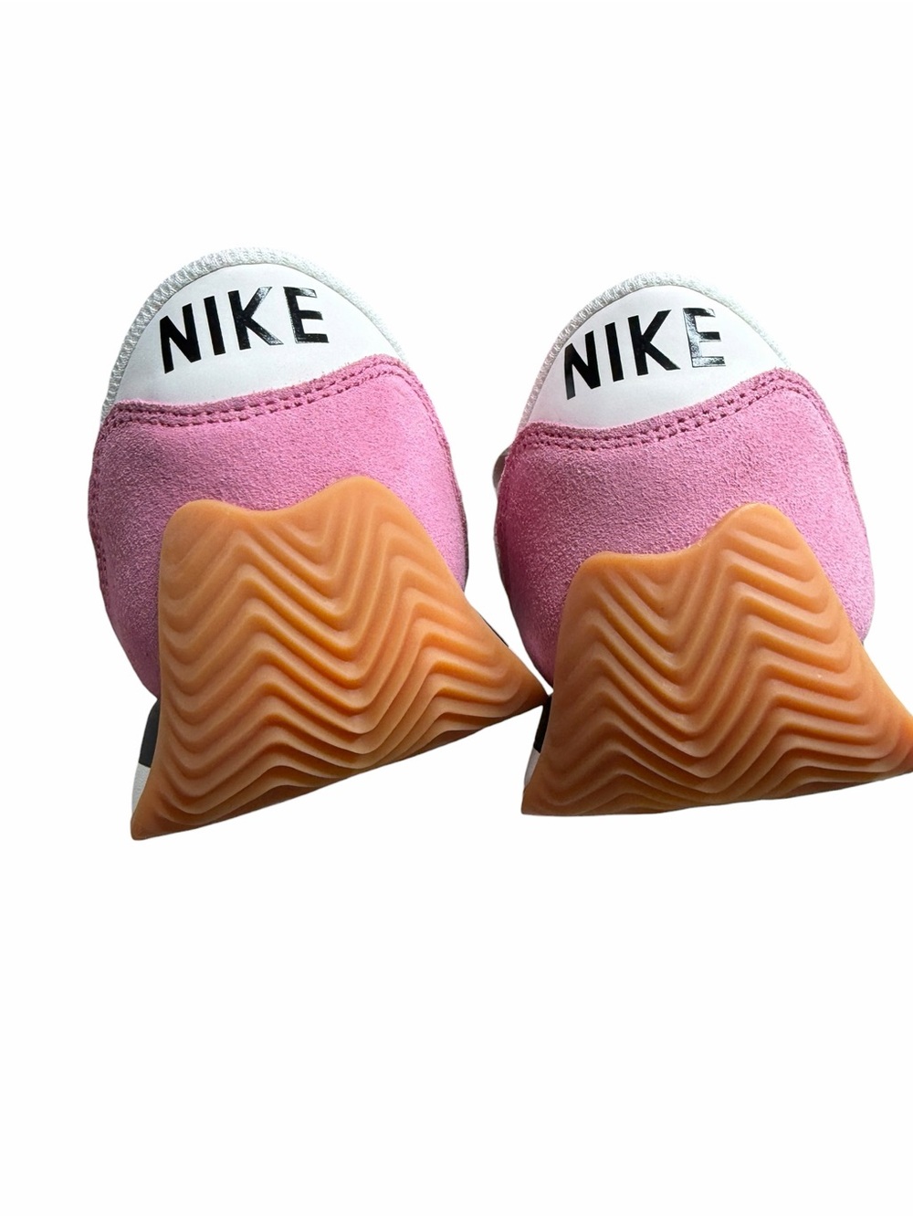NIKE Pacific Women's Sneaker Pink & White Retro Runner Sneakers Women's Size 8 - Picture 6 of 10